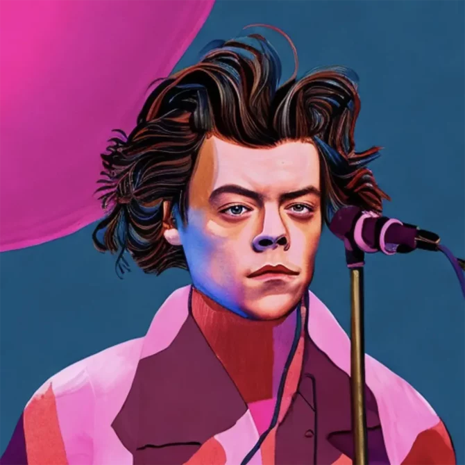 Harry Styles in the style of Louise Josephine Bourgeois     8
